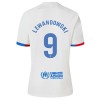 Officiële Voetbalshirt + Korte Broek FC Barcelona Lewandowski 9 Uit 2023-24 - Kids